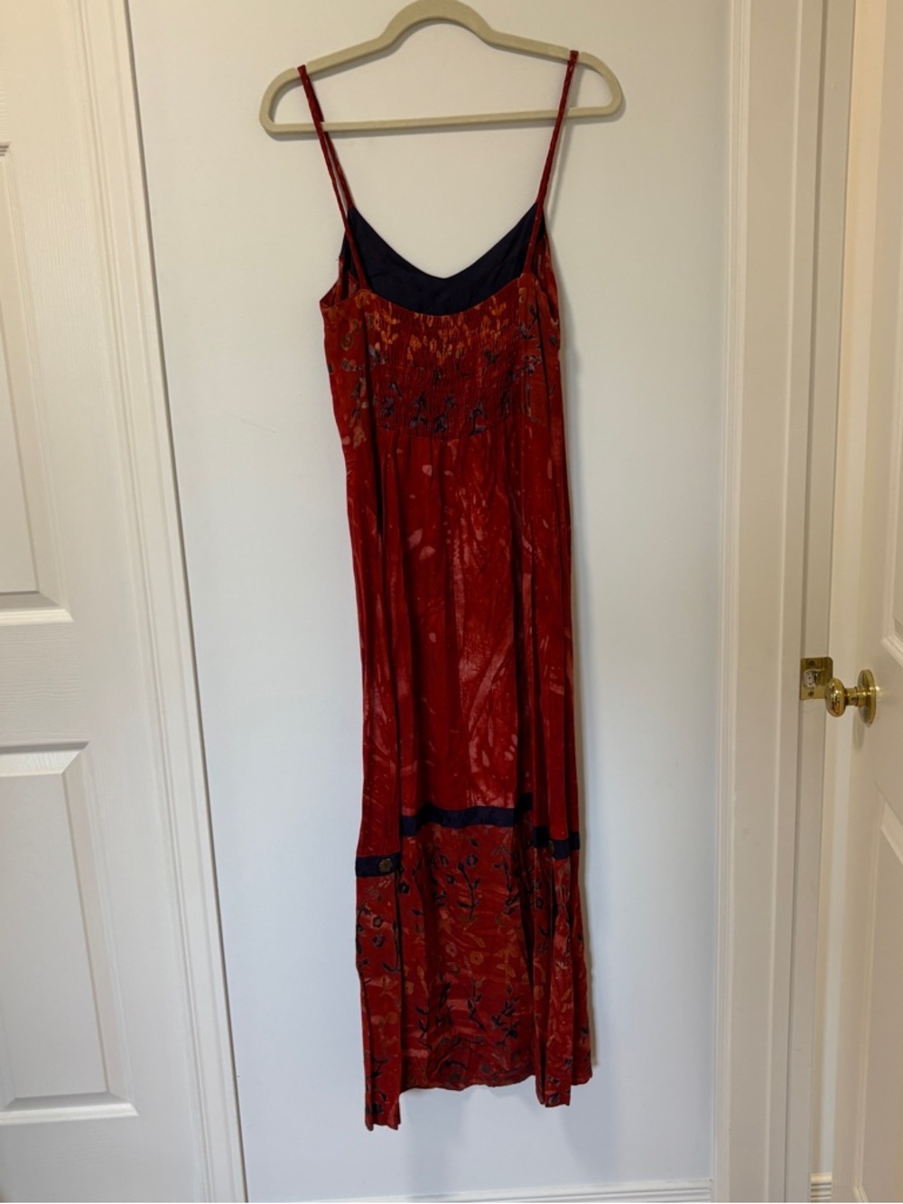 Equinoxe Celestial 90s Boho Maxi Hippy Dress Size M Colourful Buttons - Picture 9 of 15